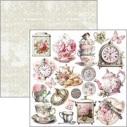 Bloc de papiers « Timeless Moments » 30x30cm 8 feuilles/paquet