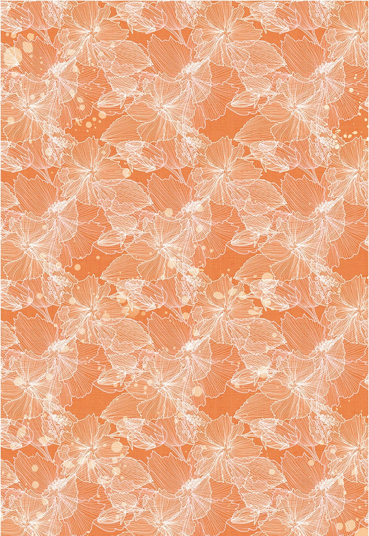 Ciao Bella Vellum Brise d'été Motifs de papier A4 6/paquet