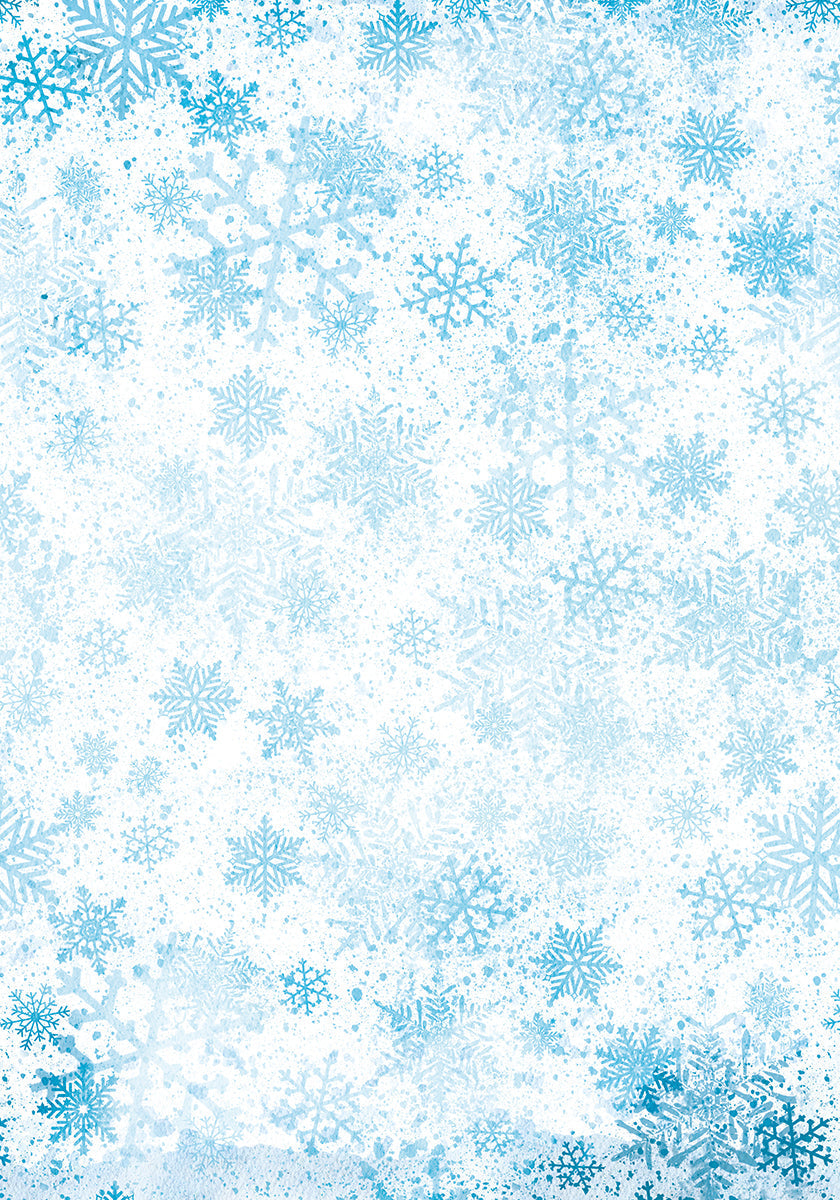 Bloc de papiers Ciao Bella Vellum Winter Journey A4 6 feuilles