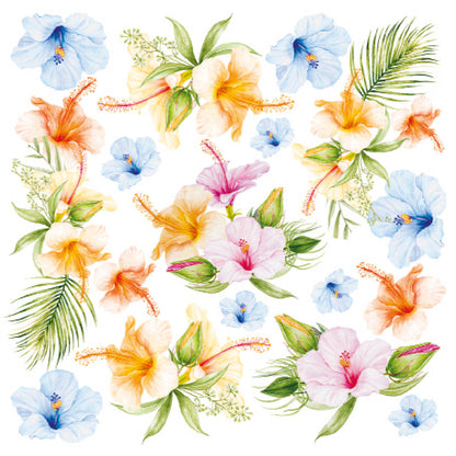 Ciao Bella Vellum Brise d'Été Fussy Cut 6"x6" 6/Paq