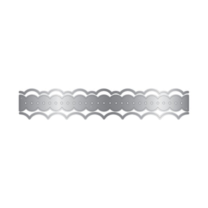 Crafters Companion Matrice de découpe métal Edgeable - Bord festonné