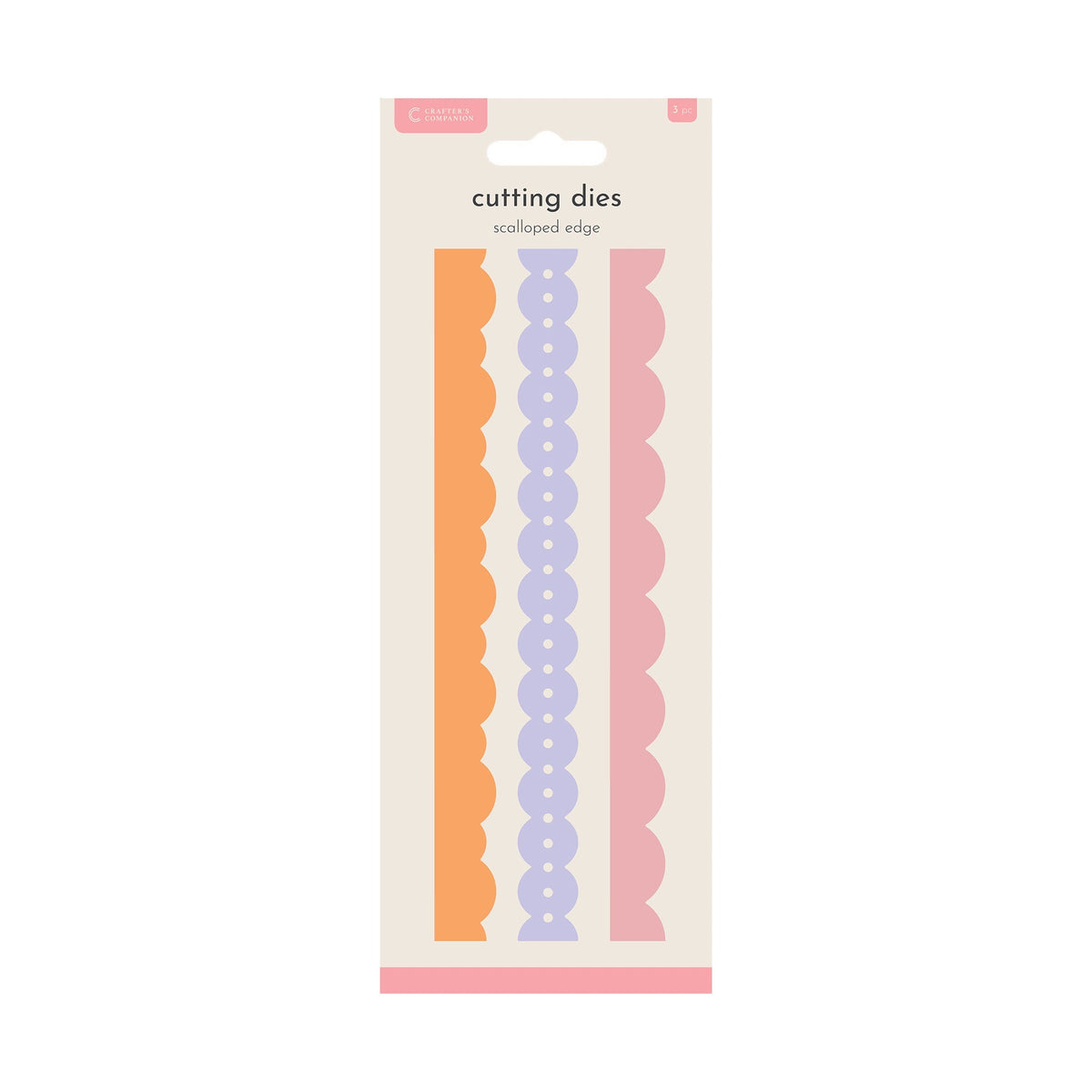 Crafters Companion Matrice de découpe métal Edgeable - Bord festonné