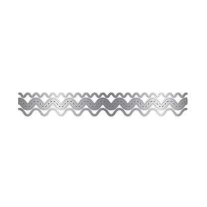 Crafters Companion Matrices de découpe en métal Edgeables - Vagues