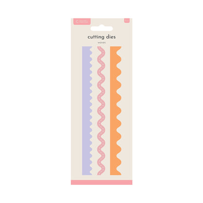 Crafters Companion Matrices de découpe en métal Edgeables - Vagues