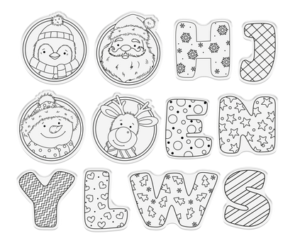 Crafter’s Companion Photopolymer Stamp - O Christmas