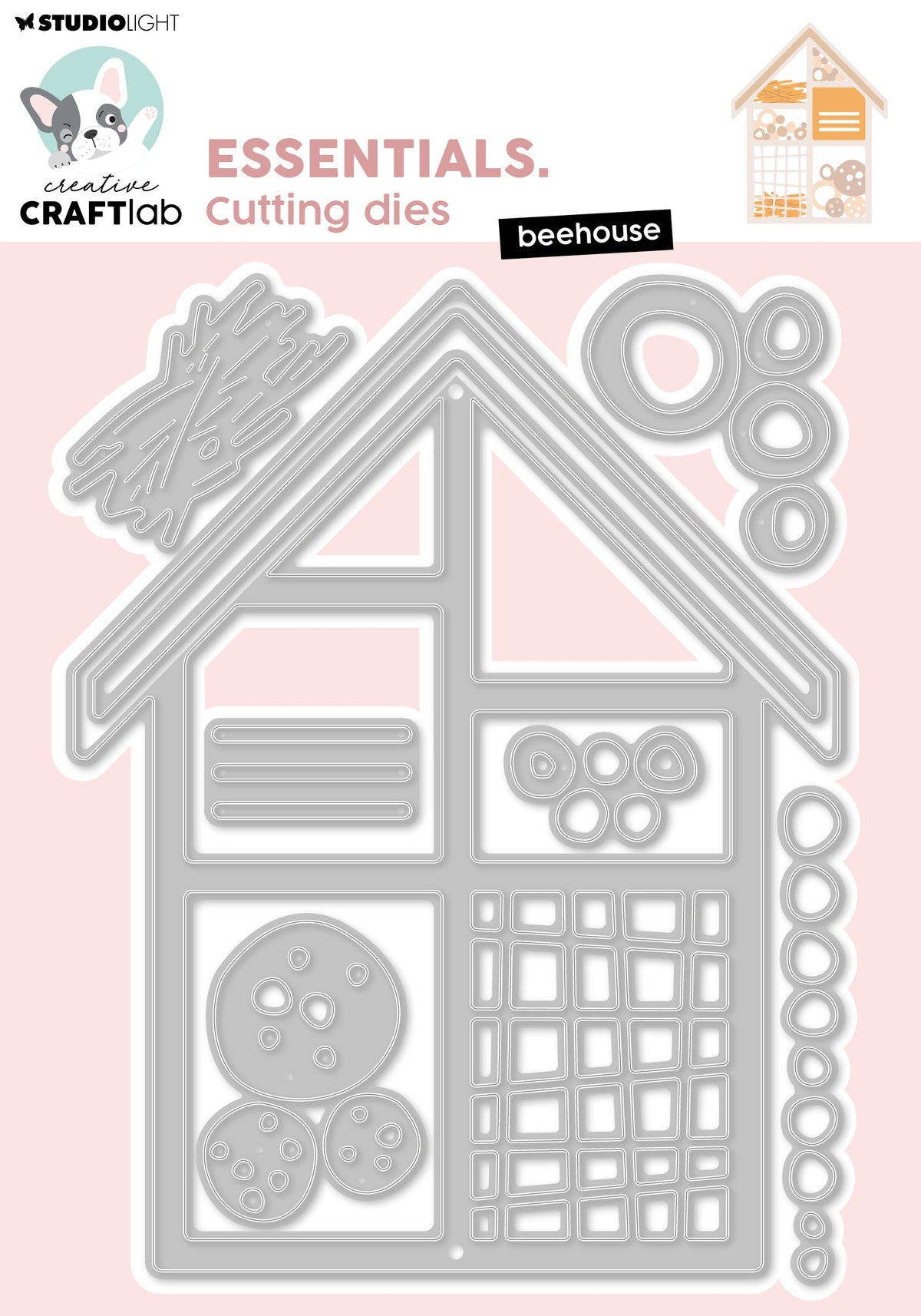 CCL Cutting Die Beehouse Essentials 8 Pieces