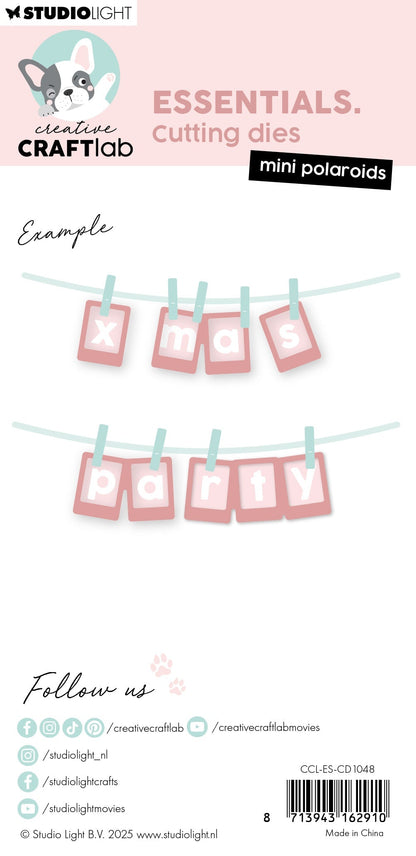 CCL Cutting Die Mini Polaroids Essentials 7 Pieces