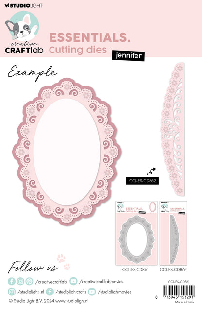 CCL Matrice de découpe Jennifer Essentials 3 pièces