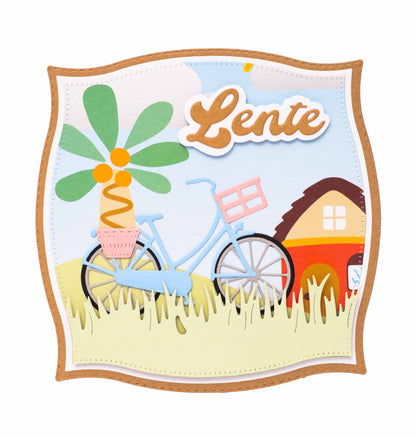 CCL Cutting Die Accessoires Bicycle Friendz 5 Pieces
