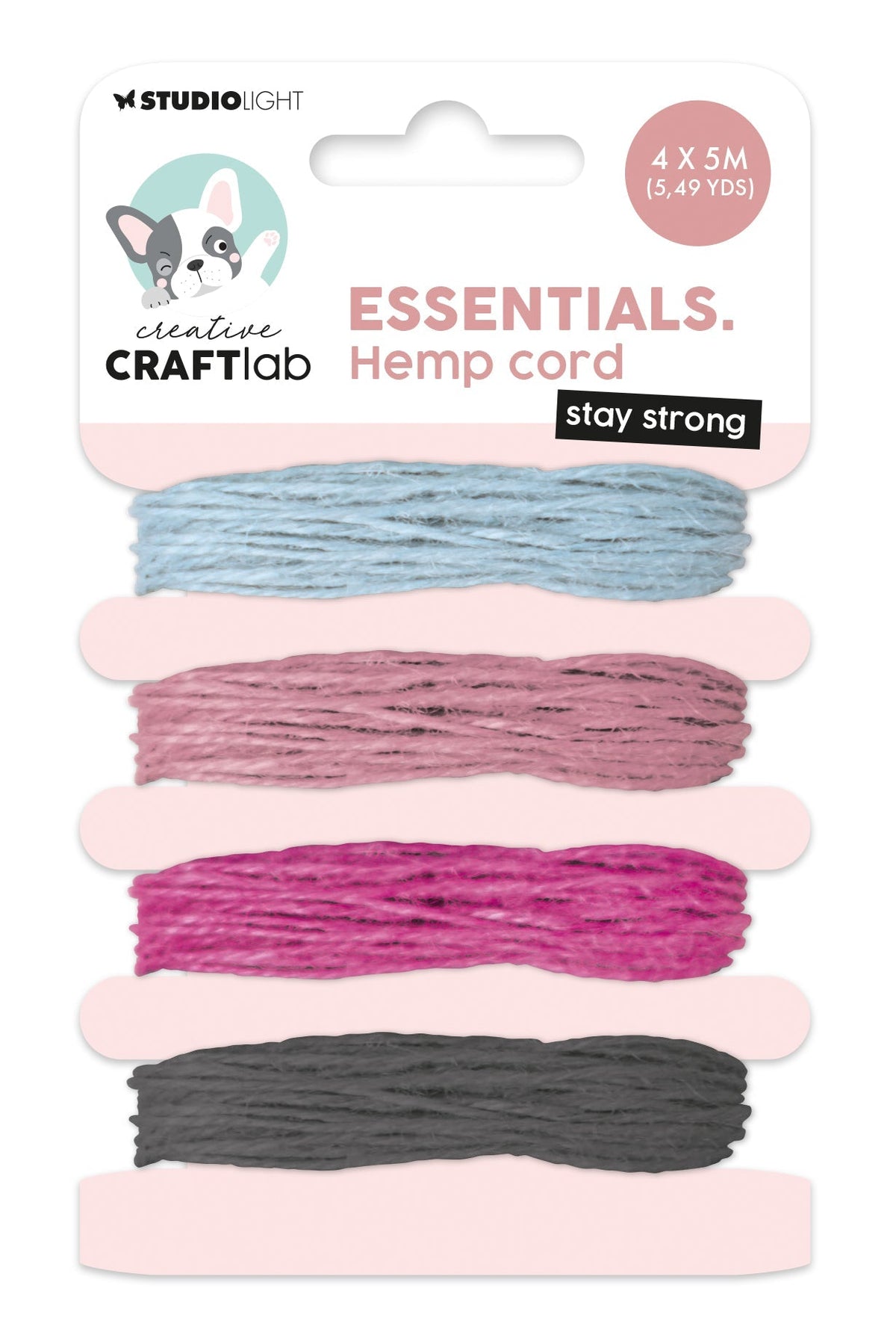 CCL Cordon de chanvre Stay Strong Essentials 4 pièces