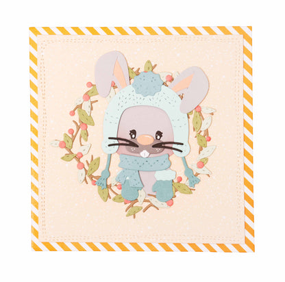 Bloc de papier CCL Snow Is Falling Friendz 210x148x9mm 24 feuilles n°122