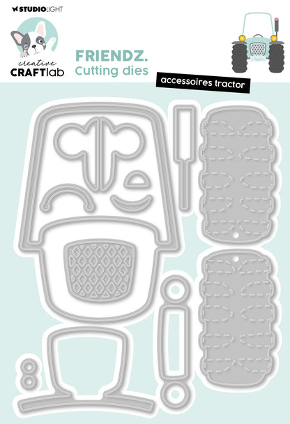 CCL Cutting Die Accessoires Tractor Friendz 13 PC
