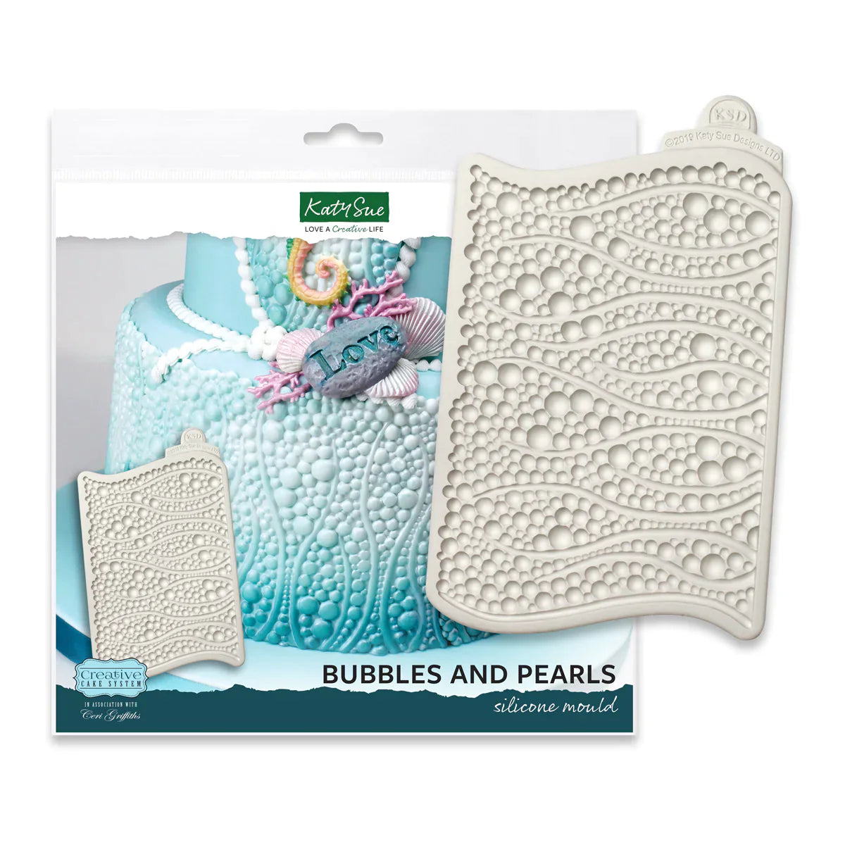 Moule en silicone bulles et perles