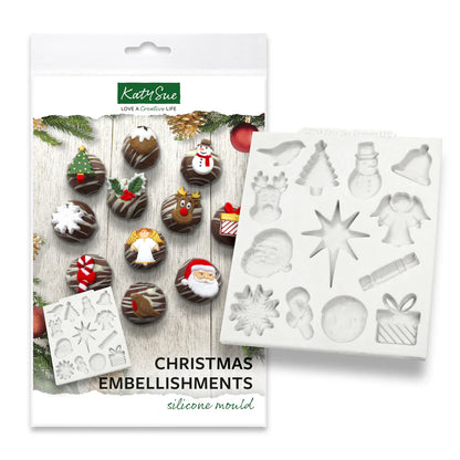 Moule en silicone décorations de Noël