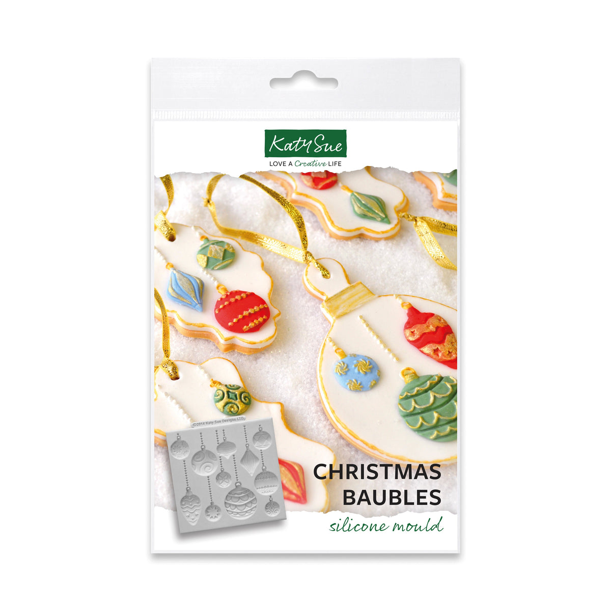 Moule en silicone pour boules de Noël
