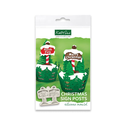 Moule en silicone Poteaux Indicateurs de Noël
