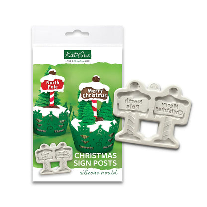 Moule en silicone Poteaux Indicateurs de Noël