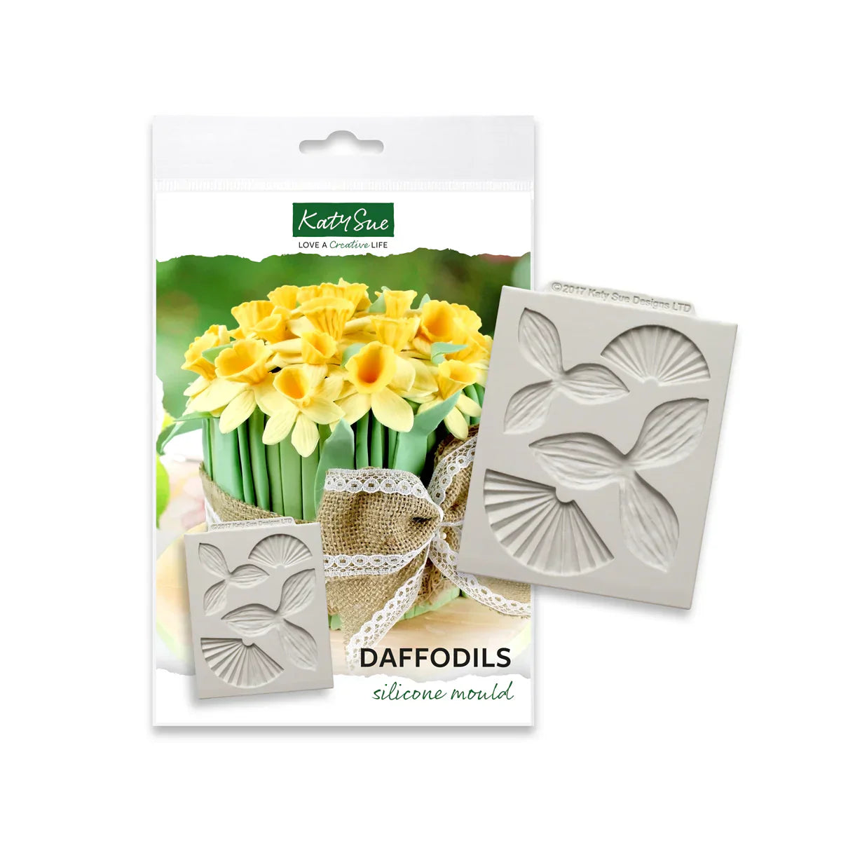 Moule en silicone jonquilles