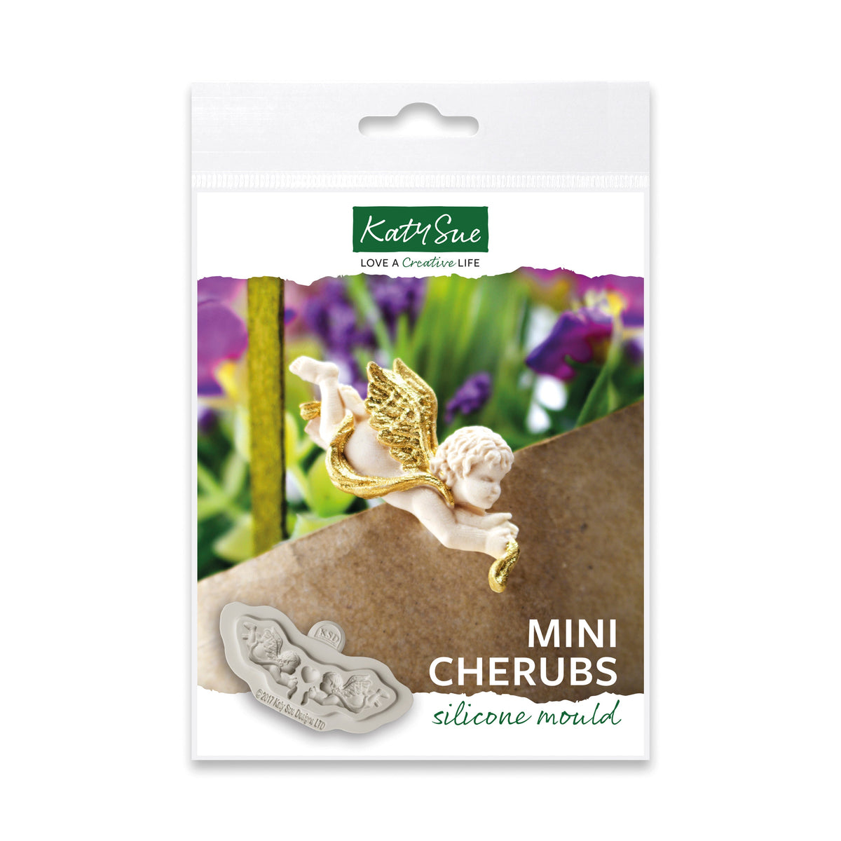 Moule en silicone mini chérubins