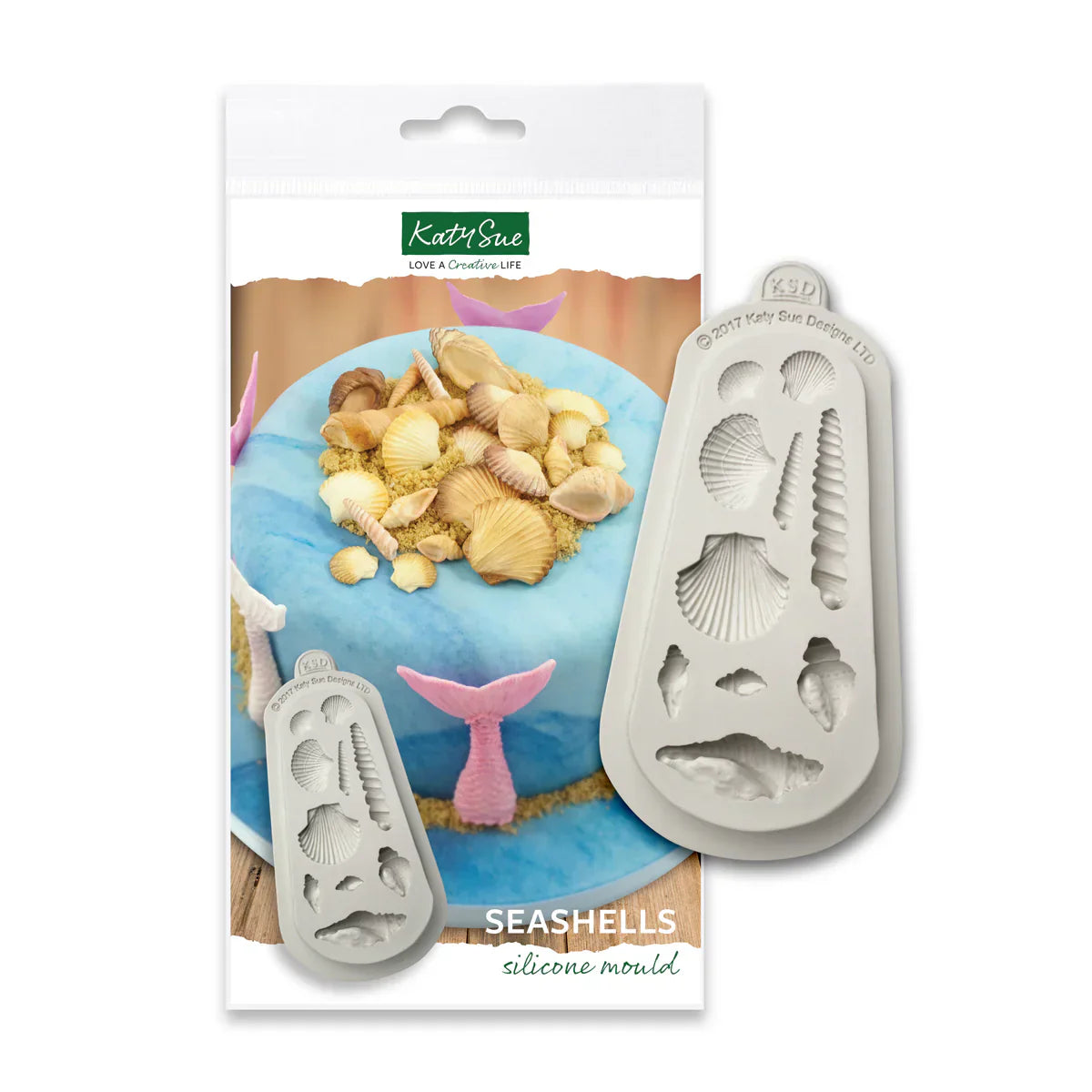 Moule en silicone Coquillages