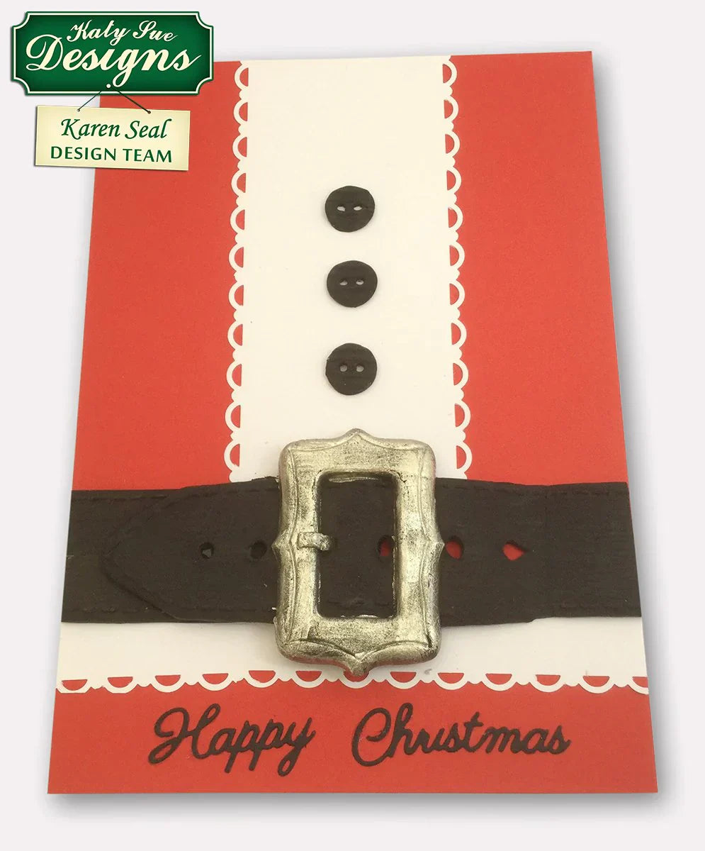 Moule en silicone Ceinture du Père Noël
