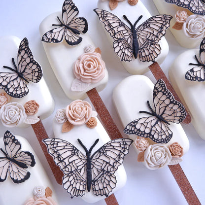 Moule en silicone papillons élégants