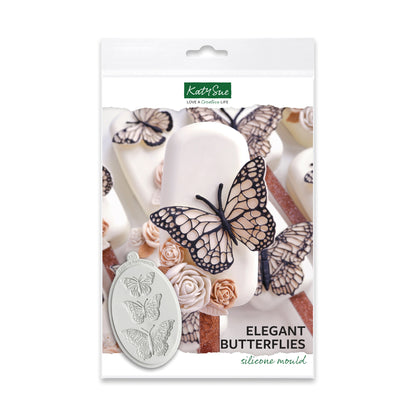 Moule en silicone papillons élégants