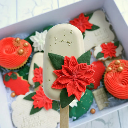 Moule en silicone Duo Poinsettia