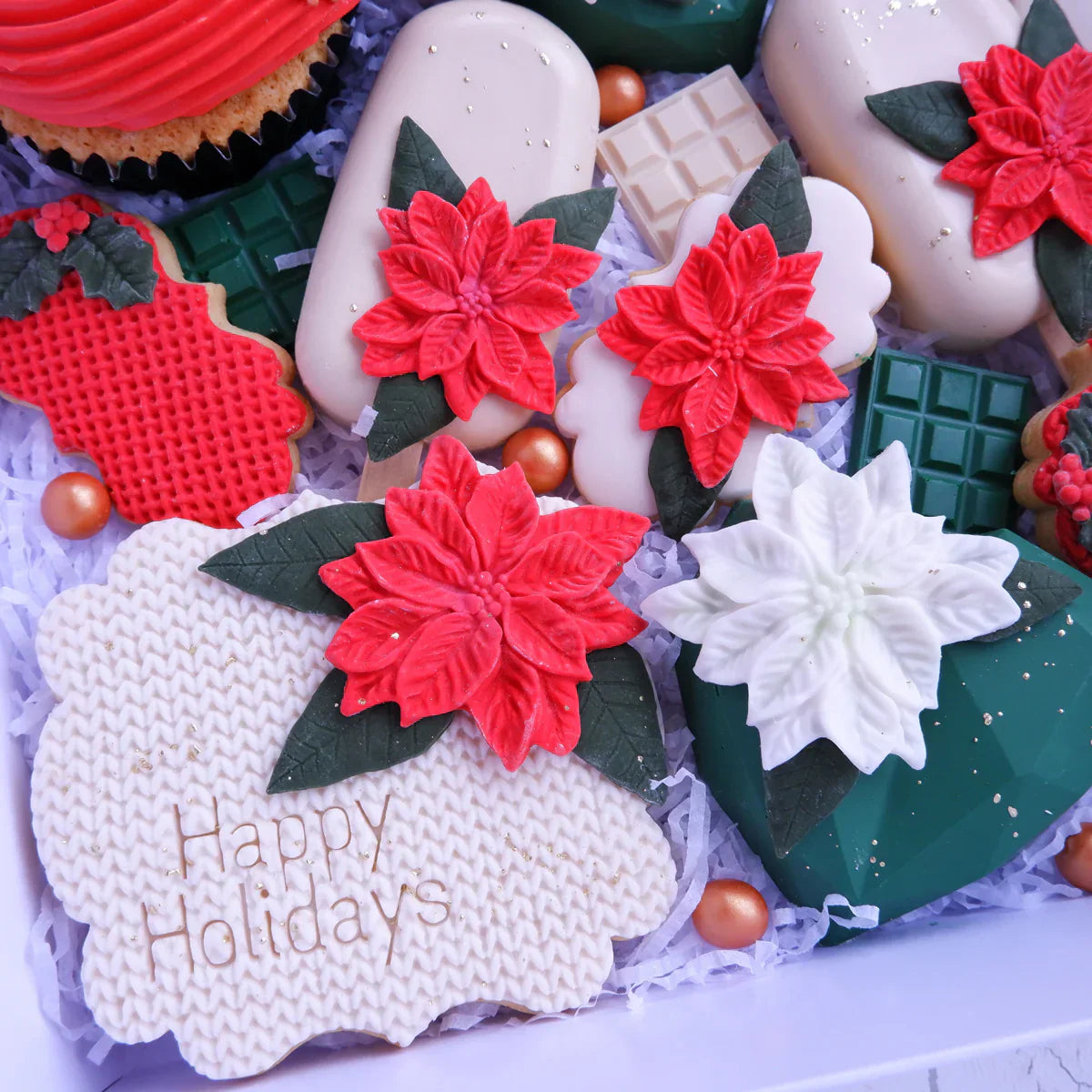 Moule en silicone Duo Poinsettia