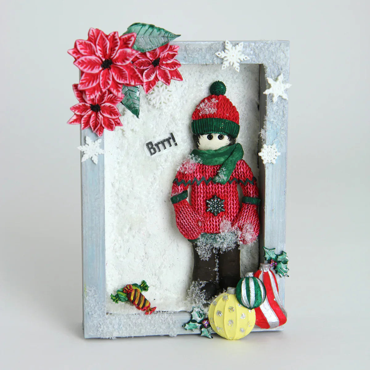 Moule en silicone Duo Poinsettia