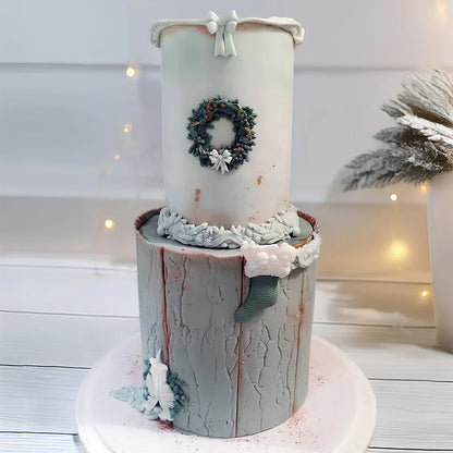 Moule en silicone Couronne de Noël