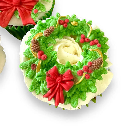 Moule en silicone Couronne de Noël