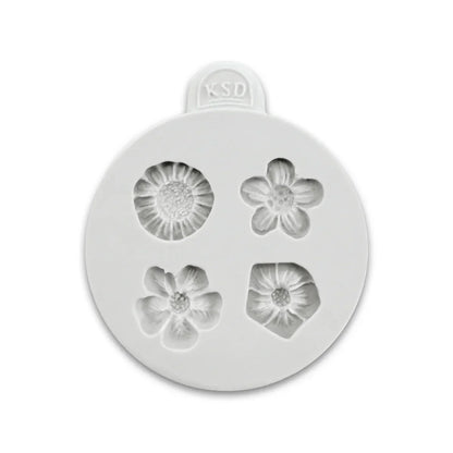 Little Flowers Silicone Mould