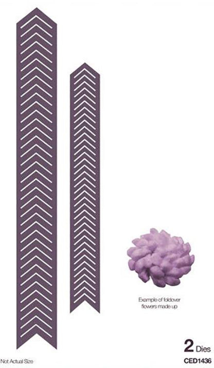 Sue Wilson - Collection 'Finishing Touches' - Fleur à rabat diagonal