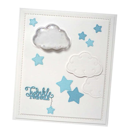 Collection à remplir Matrices de découpe Nuages et étoiles Scintille scintille