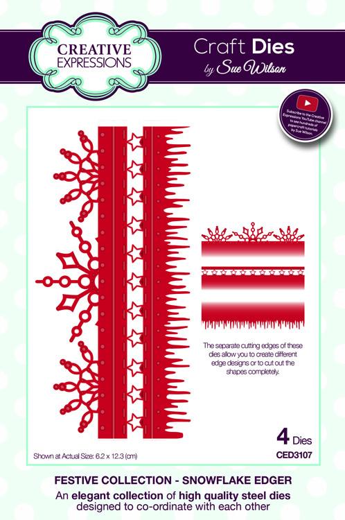 Bordure Flocon Collection Festive