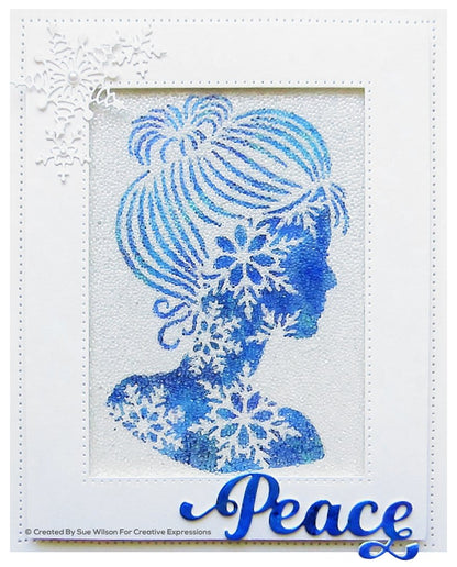 Dies by Sue Wilson Kit matrices et tampons Festive Peace