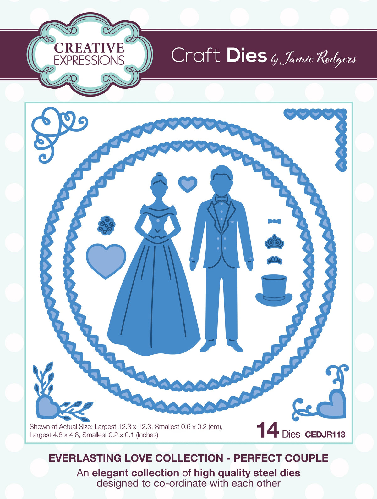 Jamie Rodgers Wedding Die Set