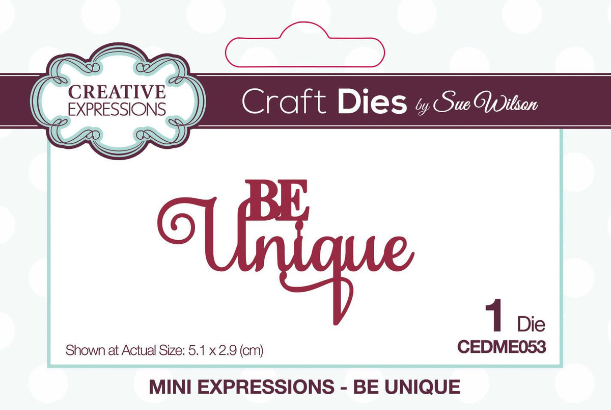 Dies de Sue Wilson Mini Expressions Be Unique