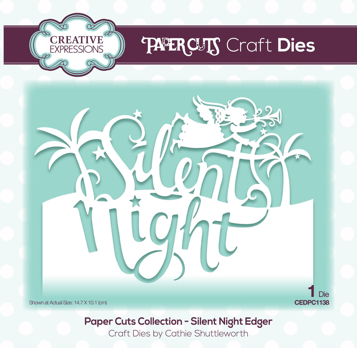 Matrice de découpe Paper Cuts Edger Silent Night