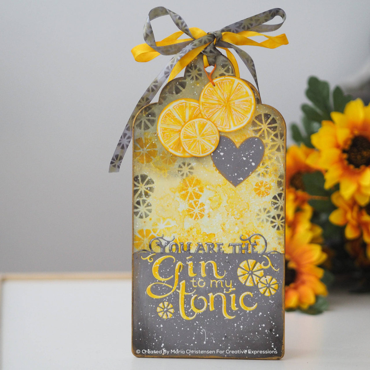 Paper Cuts Collection - Gin To My Tonic Edger