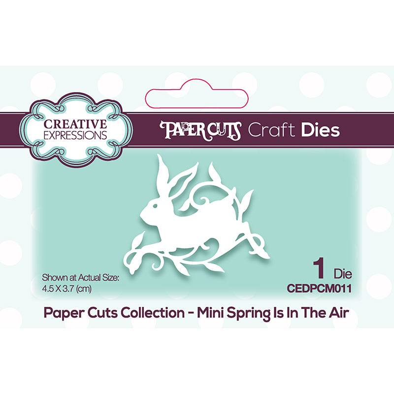 Matrice de découpe Creative Expressions Paper Cuts Mini "Le printemps est dans l'air"