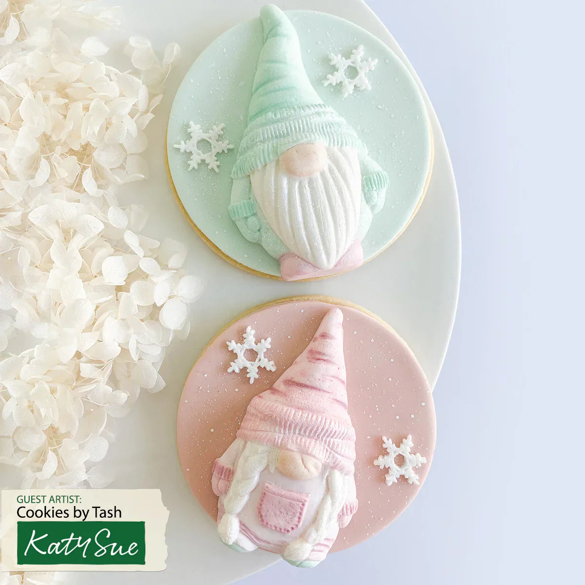 Moule en silicone petite fille gnome