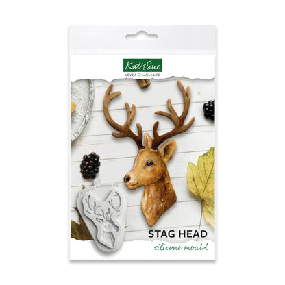 Stag Head Silicone Mould