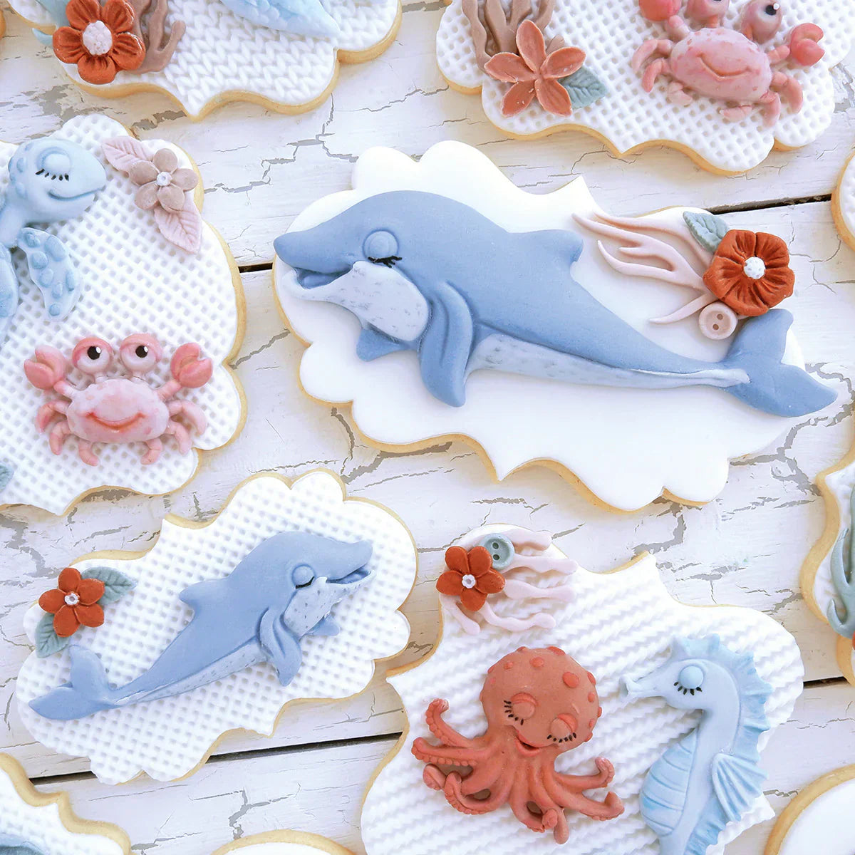 Moule en silicone Dauphins