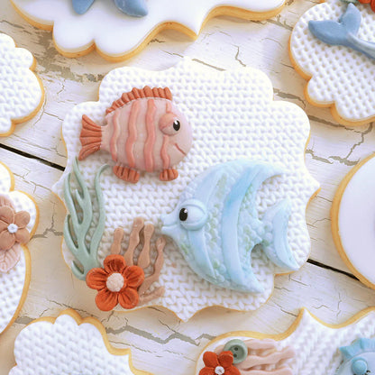 Moule en silicone Poissons amusants