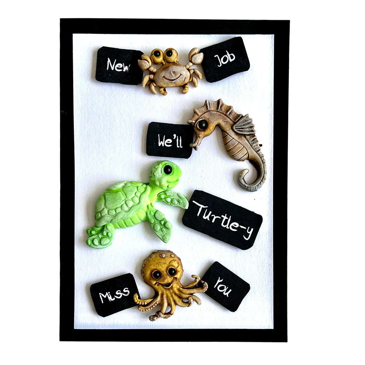 Octopus and Seahorse Silicone Mould