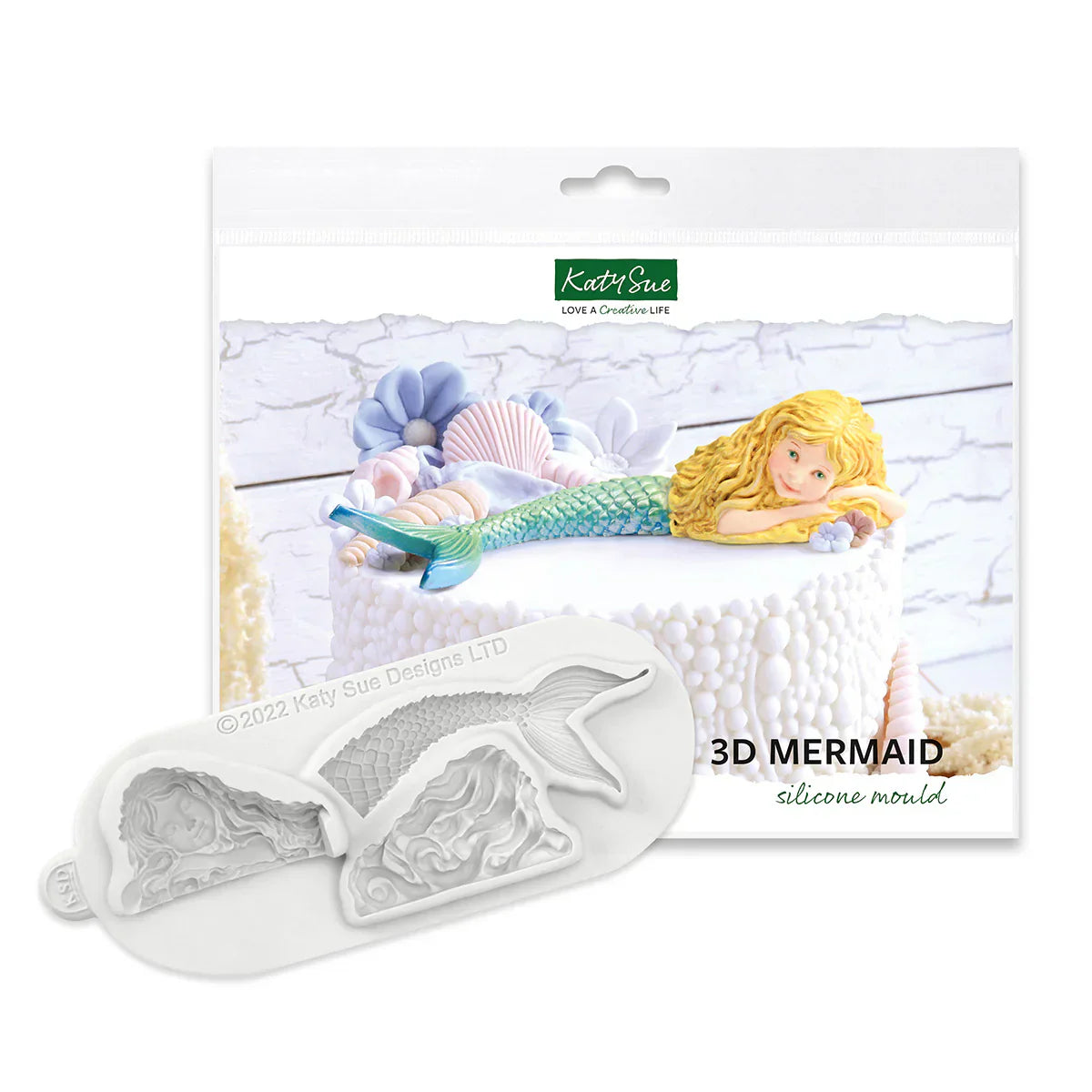3D Mermaid Silicone Mould
