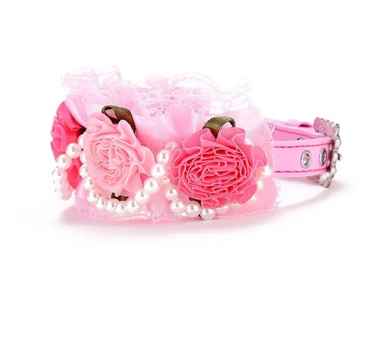 Collier pour chien Rosey Pearl | Collier élégant