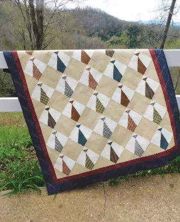 Daddys Ties  Quilt Patten